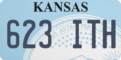 KS license plate 623ITH