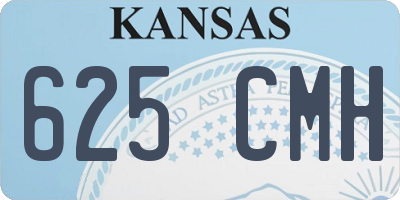KS license plate 625CMH