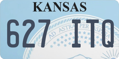KS license plate 627ITQ