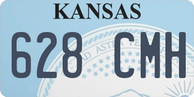 KS license plate 628CMH