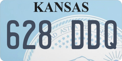 KS license plate 628DDQ