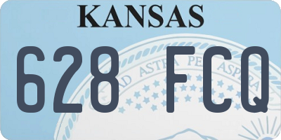 KS license plate 628FCQ