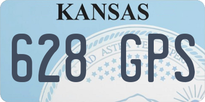 KS license plate 628GPS