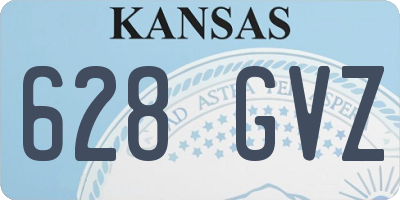 KS license plate 628GVZ