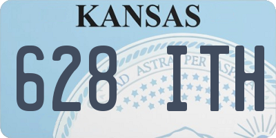 KS license plate 628ITH