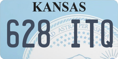 KS license plate 628ITQ