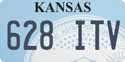 KS license plate 628ITV