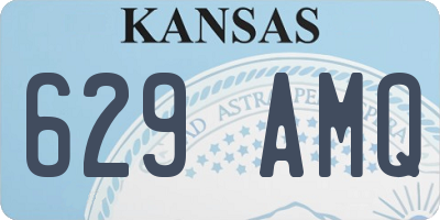 KS license plate 629AMQ