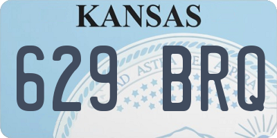 KS license plate 629BRQ