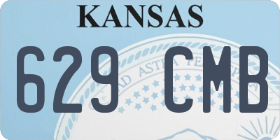 KS license plate 629CMB