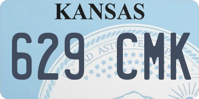 KS license plate 629CMK