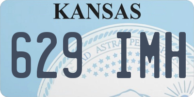 KS license plate 629IMH