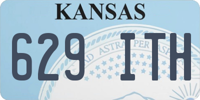 KS license plate 629ITH
