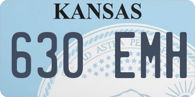 KS license plate 630EMH