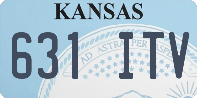 KS license plate 631ITV