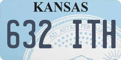 KS license plate 632ITH