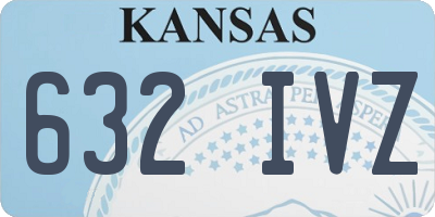 KS license plate 632IVZ