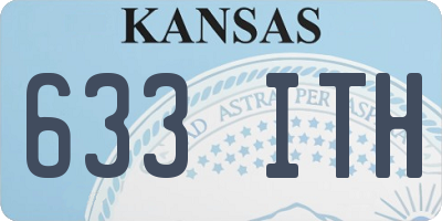 KS license plate 633ITH