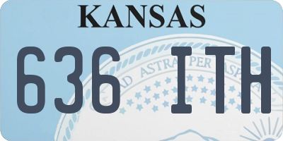 KS license plate 636ITH
