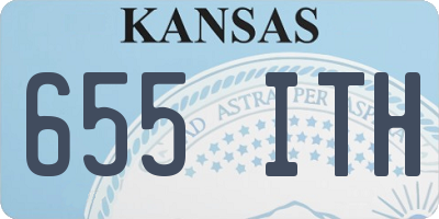 KS license plate 655ITH