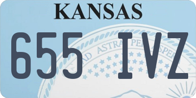 KS license plate 655IVZ