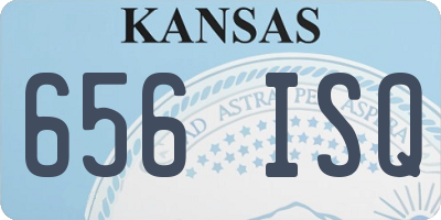 KS license plate 656ISQ