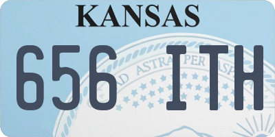 KS license plate 656ITH