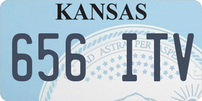 KS license plate 656ITV