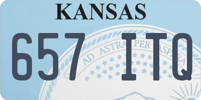 KS license plate 657ITQ