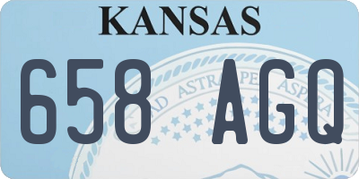 KS license plate 658AGQ