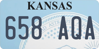 KS license plate 658AQA