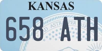 KS license plate 658ATH