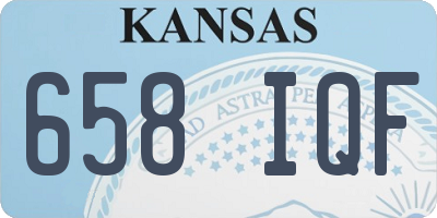 KS license plate 658IQF