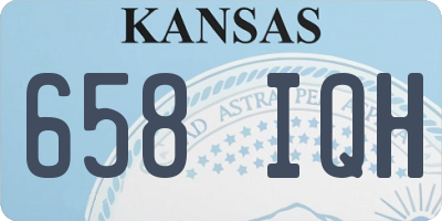 KS license plate 658IQH