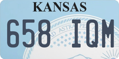 KS license plate 658IQM