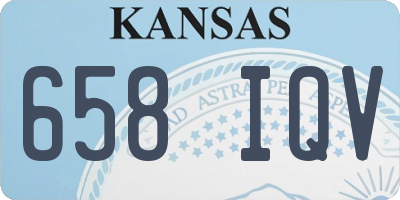 KS license plate 658IQV