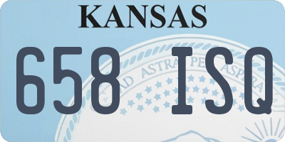 KS license plate 658ISQ