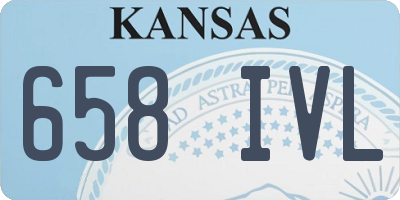 KS license plate 658IVL