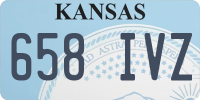 KS license plate 658IVZ