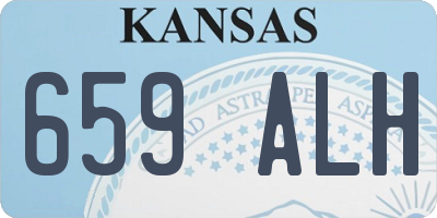 KS license plate 659ALH