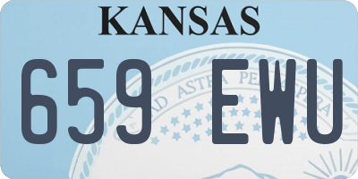 KS license plate 659EWU