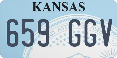 KS license plate 659GGV