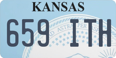 KS license plate 659ITH