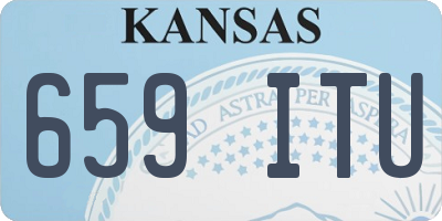 KS license plate 659ITU