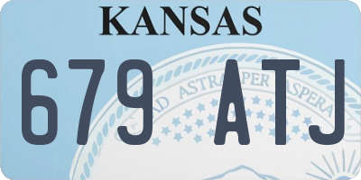 KS license plate 679ATJ