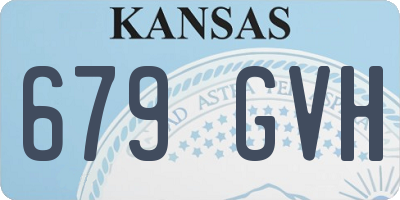 KS license plate 679GVH