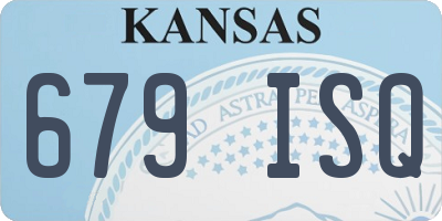 KS license plate 679ISQ