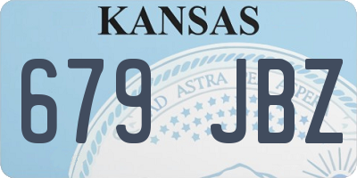 KS license plate 679JBZ
