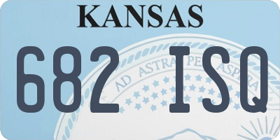 KS license plate 682ISQ