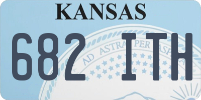 KS license plate 682ITH